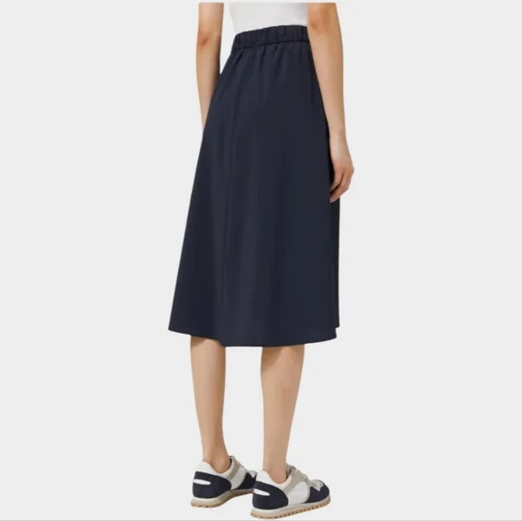 Lululemon Time to Flounce Skirt Size 4 Black Balletcore Athletic Tennis Run - Picture 3 of 11